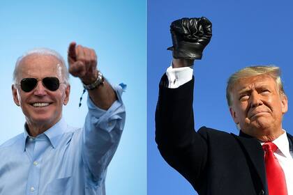 Las elecciones mañana entre Joe Biden y Donald Trump se llevarán a cabo en un país muy divido