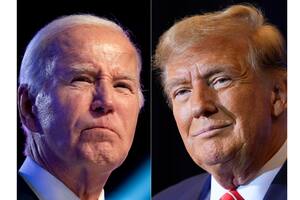 Las elecciones presidenciales de 2024 se celebrarán el martes 5 de noviembre de 2024. Se espera otra dura contienda entre Biden y Trump (AP Foto, Archivo)