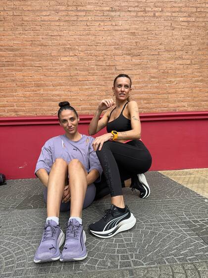 Las embajadoras de PUMA Fio Fraccaro y Mel Brizuela.