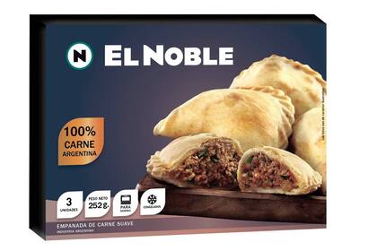 Las empanadas de carne que comenzarán a vender en el mercado español