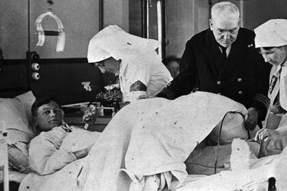 Las enfermedades, más que las heridas, eran la principal causa de baja de los soldados durante la I Guerra Mundial.