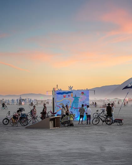 Las entradas para Black Rock City y el Burning Man Festival cuestan de US$550 a US$3.000 (Facebook/The Burning Man Project)