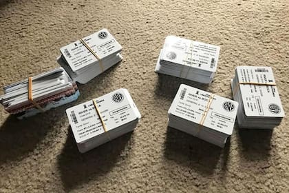 Las entradas secuestradas en el domicilio de Godoy, jefe de la barra de River