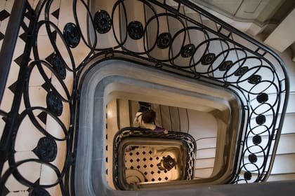 Las escaleras de diseño francés