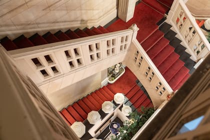 Las escaleras diseñadas por Virasoro