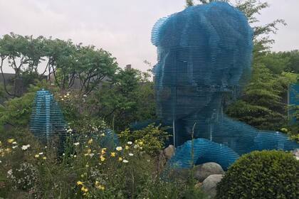 Las esculturas de gran tamaño como elementos principales de los jardines, una presencia constante en las distintas ediciones del Chelsea Flower Show.