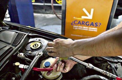 El gasto promedio del gas está hoy en $5,3 el kilómetro
