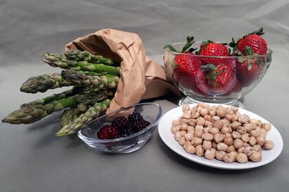 Las estrellas de esta edición de M.E.S.A.: espárragos, frutillas, moras y garbanzos