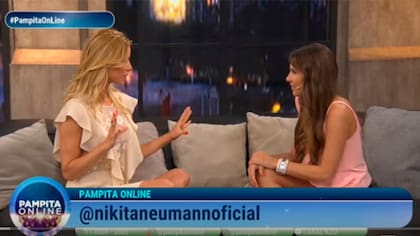 Las ex modelos se cruzaron fuerte en el programa de Pampita