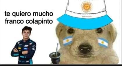 Las expresiones de cariño hacia el piloto (Foto: @tonifarana)