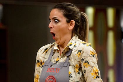 Las expresivas caras de Belu Lucius la hicieron tendencia en Twitter y el programa alcanzó los 17 puntos de rating. Imagen: Telefe