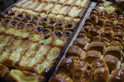Las facturas también en el horno a leña
