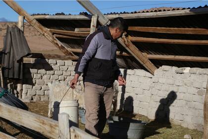 Las familias que viven en el campo todavía no lograron recuperarse de la pérdida del 70% del stock ganadero de la zona.