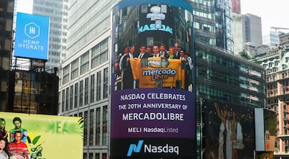 Las felicitaciones a Mercado Libre por sus 20 años, en 2019