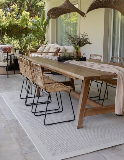 Las fibras naturales son una de las tendencias más fuertes en alfombras.