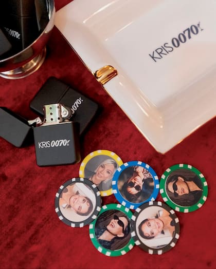 Las fichas de casino tenían la cara de Kris