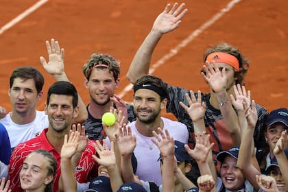 Las figuras del Adria Tour: Thiem y Zverev dieron negativo en los tests, Dimitrov dio positivo y se aguarda el resultado de Djokovic