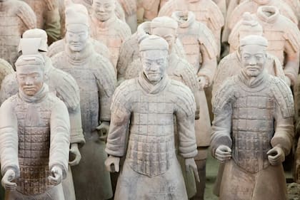 Las figuras son emblemáticas de la cultura china (Foto: The Sun)