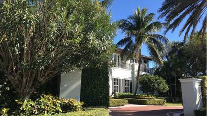 Las fincas de Palm Beach tienen una flora exuberante