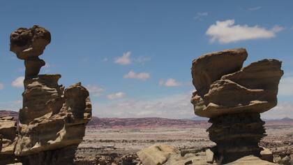 Las formaciones del Valle de la Luna