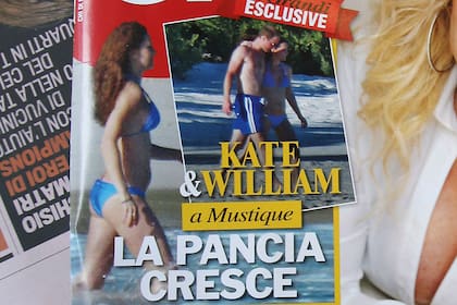 Las fotos aparecieron en la tapa de la revista