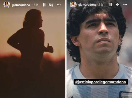 Las fotos conmemorativas que publicó Gianinna en su Instagram