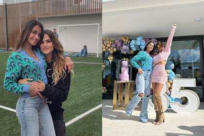 Las fotos de Elena Galera y Daniella Semaan en el cumpleaños de Antonela Roccuzzo