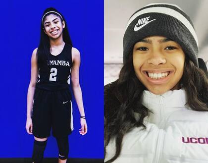 Las fotos de Gigi que subió Kobe Bryant a su cuenta de Instagram el día del cumpleaños de 13 de la adolescente