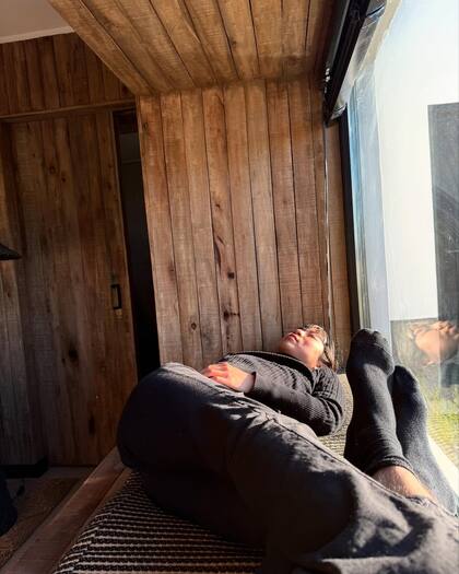 Las fotos de las vacaciones de Esteban Lamothe y Débora Nishimoto en la Patagonia