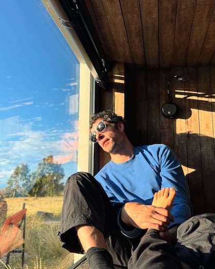 Las fotos de las vacaciones de Esteban Lamothe y Débora Nishimoto en la Patagonia