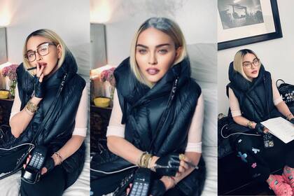 Las fotos de Madonna donde lucía como una adolescente generaron rechazo entre sus seguidores (Crédito: Instagram/@madonna)