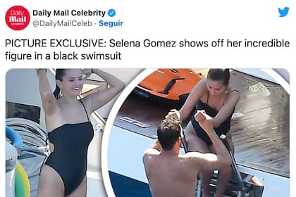 Las fotos de Selena Gomez y el productor italiano de vacaciones
