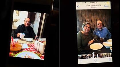 Las fotos del abuelo de la joven conmovieron a miles de personas en Internet