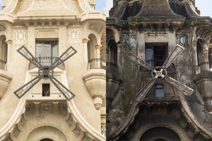 Antes y después: la impactante restauración de la Confitería del Molino en fotos