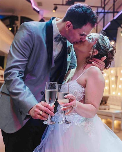 Las fotos del casamiento de Daniella Mastricchio desbordan felicidad y amor