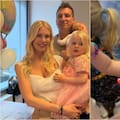 El espectacular festejo de cumpleaños de Elle, la hija de Maxi López y Daniela Christiansson