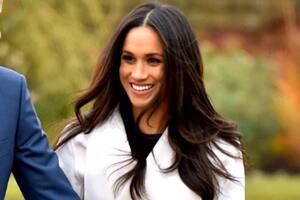 Las fotos inéditas de Meghan Markle durante un plan solidario en Alemania