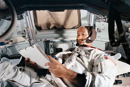 Michael Collins, el tercer astronauta del Apolo 11, nunca llegó a caminar sobre la Luna
