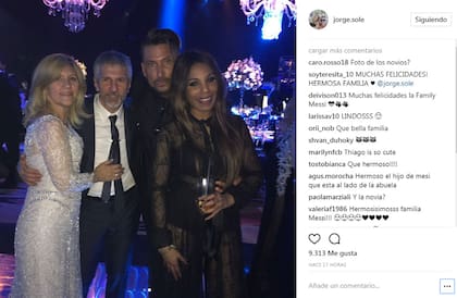 Las fotos que compartió Jorge Messi