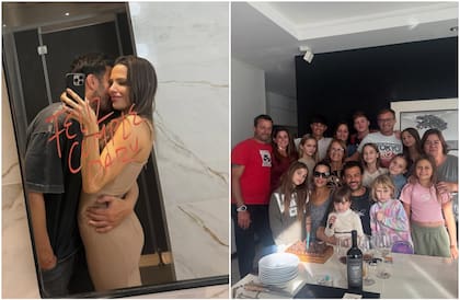 Las fotos que Darío Cvitanich subió de su festejo en Baradero