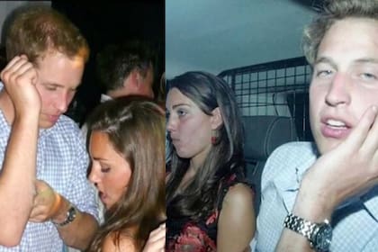 Las fotos que delatan cómo eran Kate y William en sus tiempos de universidad