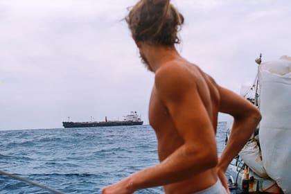Las fotos que les tomó el barco petrolero terminaron siendo un testimonio documental de la aventura