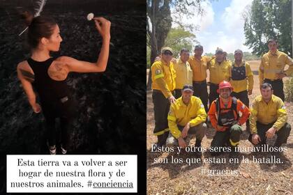 Las fotos que subió Juana Viale desde Corrientes