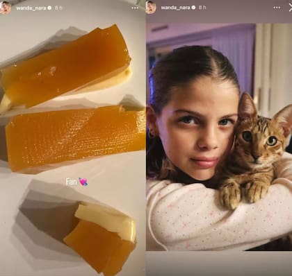 Las fotos que subió Wanda Nara luego de que Icardi y Suárez se mostraran con anillos idéntidos en los dedos anulares (Foto: Instagram @wanda_nara)