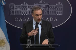 Las frases de Adorni para justificar la presencia de su esposa en la comitiva de Nueva York