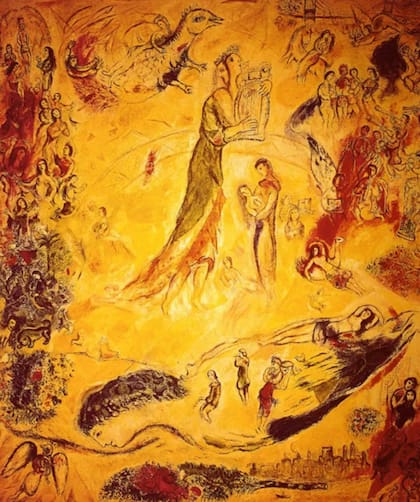 "Las fuentes de la música", la otra pintura de Chagall