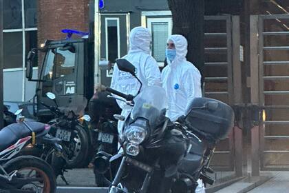 Las fuerzas de seguridad estuvieron en el lugar de la explosión