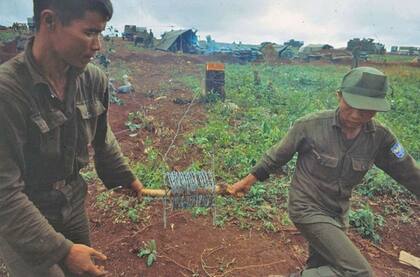 Las fuerzas especiales estadounidenses reclutaron montagnards durante la guerra de Vietnam