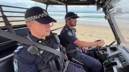 Las fuerzas policiales australianas están intentando atraer a los agentes británicos con videos promocionales como estos