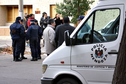 Las fuerzas policiales el día del crimen